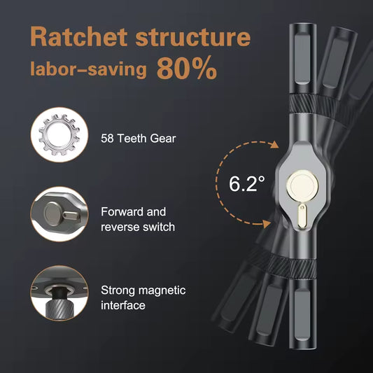 Ecolero™ Screwdriver Set | Magnetic Multi-Tool Kit for DIY, Home & Electronics Repair