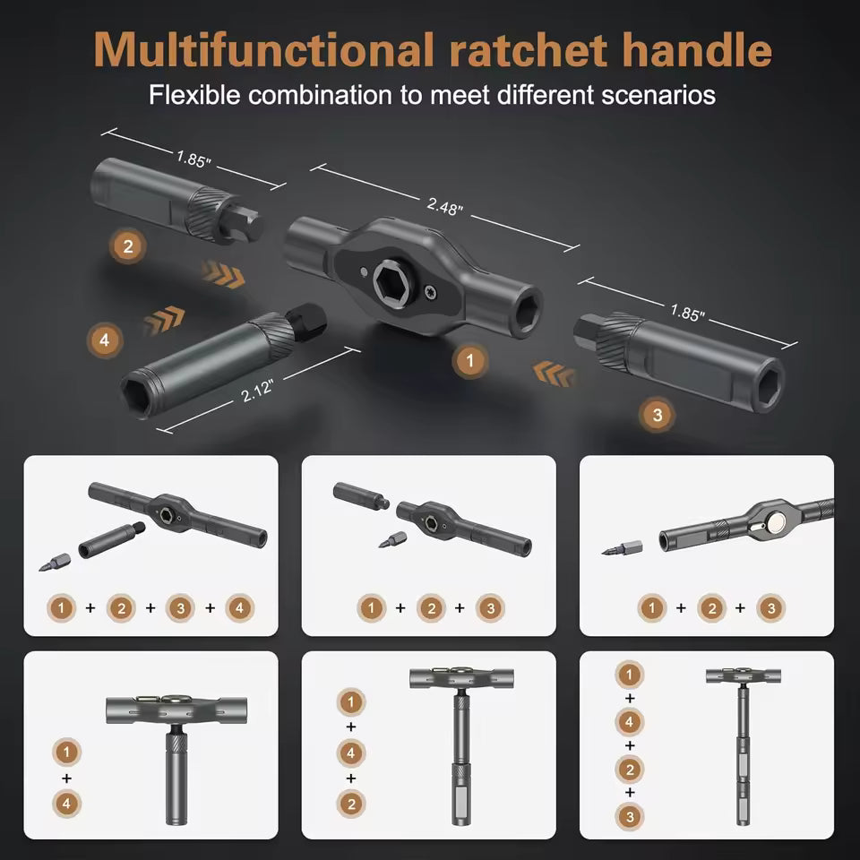 Ecolero™ Screwdriver Set | Magnetic Multi-Tool Kit for DIY, Home & Electronics Repair